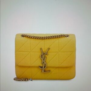 Yves Saint Laurent Jamie Small Sholder Bag in Yellow